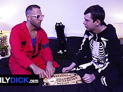 Ouija Fuck My Ass? Step Daddy Comforts Scared Step Son - FamilyDick Halloween Special