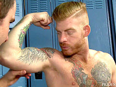 Cameron Kincade pounded by his coach's thick dick post-workout