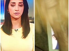 Bela Shah Sky Sports News Wank Hot Split Screen Cum Tribute