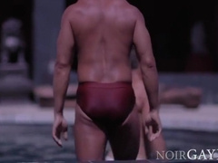 Hot Summer Poolside Threesome With Dillon Diaz, Devin Trez And Zeno Rey