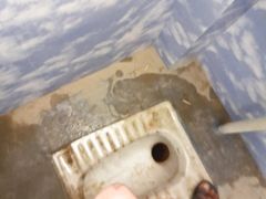 The heat of the cock came out