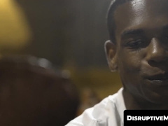 DisruptiveMovie.com - Muscular Dilf Lance Charger accepts Adrian Hart's raw anal creampie