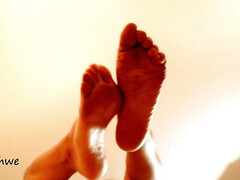 Stepping on stupid with my feet