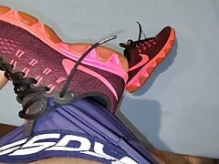 Nike Air Max fucking and cum inside
